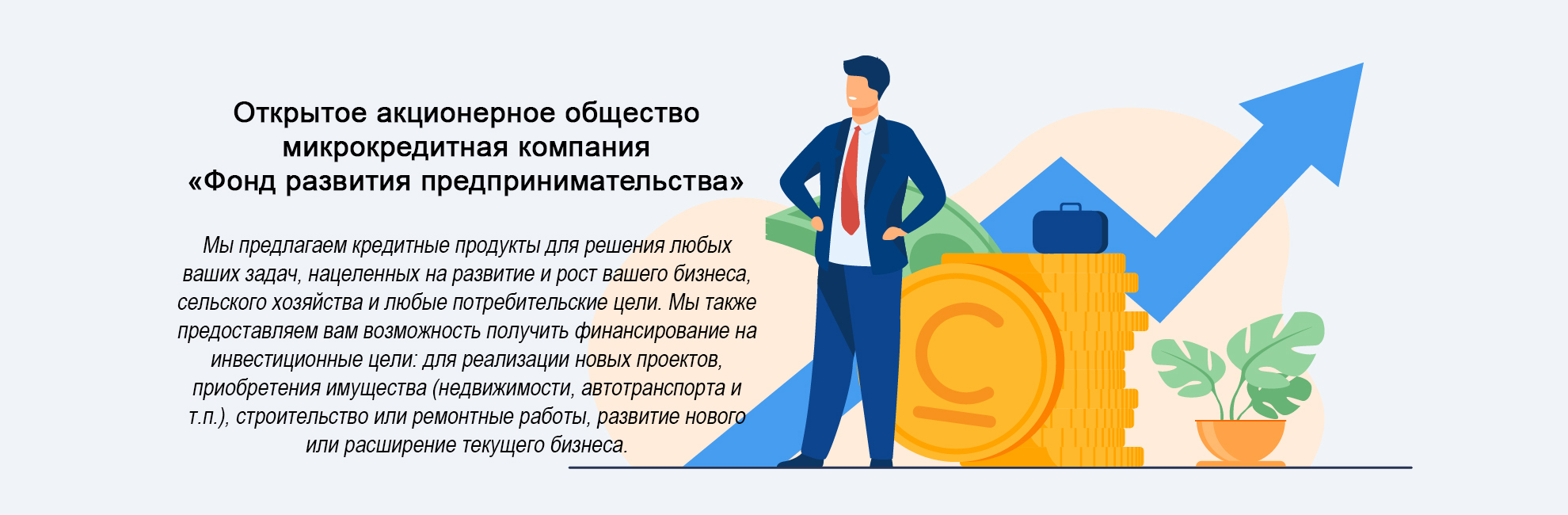 Баннер ОАО МКК 'Фонд развития предпринимательства'