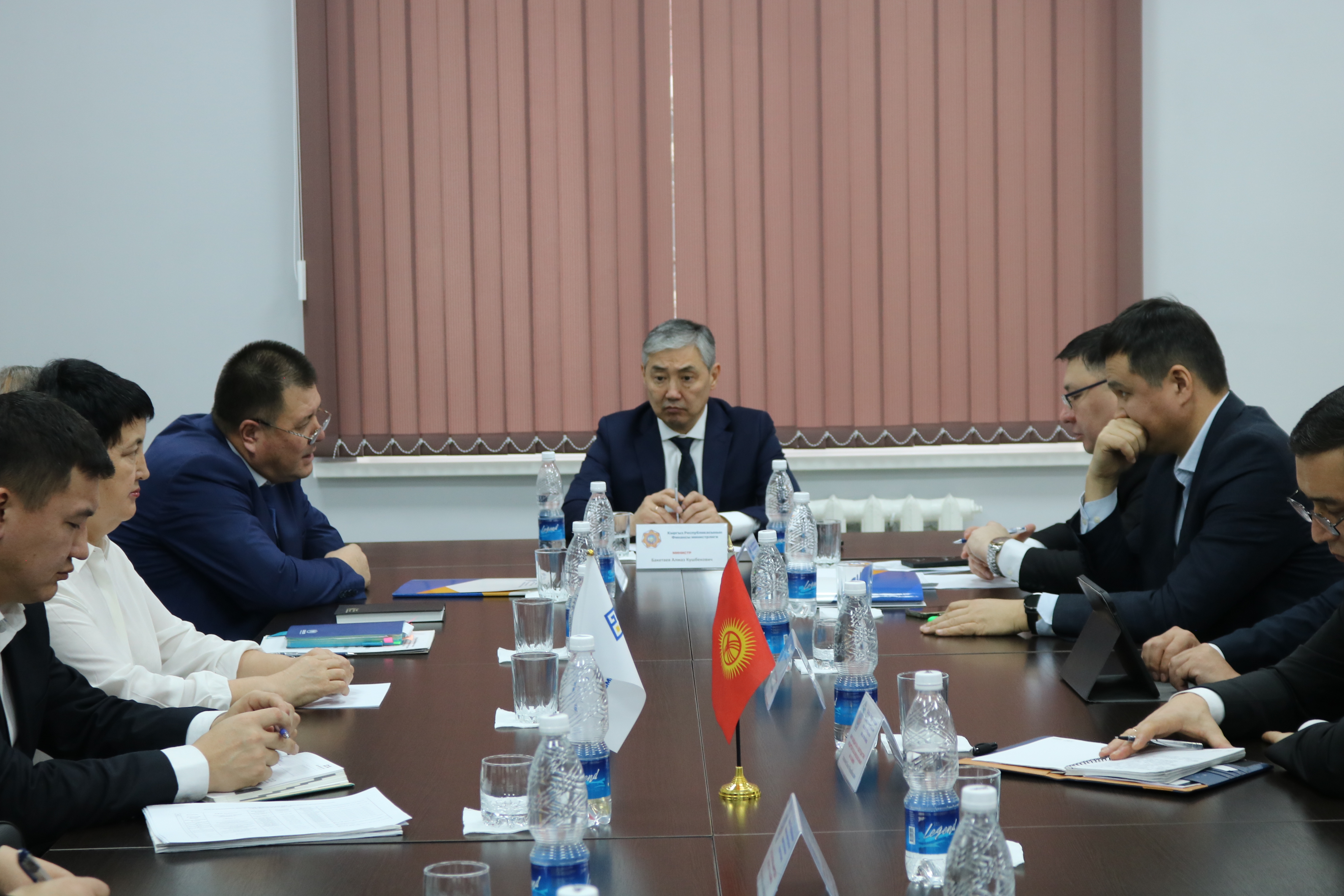 Встреча с Министром финансов Кыргызской Республики